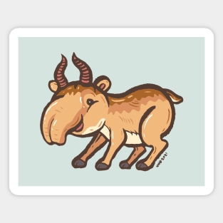 Saiga antelope Magnet